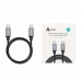 Cable USB C Aukey CB-CD5 Negro Negro/Gris 1 m