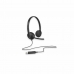 Auriculares con Micrófono Logitech 981-000475           USB 1,8 m Negro