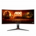 Skjerm AOC CU34G2X/BK LFD LED VA AMD FreeSync Flicker free 34