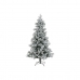 Kerstboom DKD Home Decor Wit Groen Polyethyleen Besneeuwd 140 x 140 x 210 cm