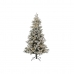 Árvore de Natal DKD Home Decor Branco Verde Polietileno Nevado 140 x 140 x 210 cm