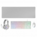 clavier et souris Mars Gaming MCPRGB3WES Blanc