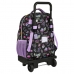 Trolley per la Scuola Monster High Creep Nero 33 X 45 X 22 cm