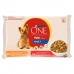 Mitrs ēdien Purina One Cālis Teļa gaļa 4 x 100 g