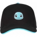 Hatt unisex Pokémon Squirtle Badge 58 cm Svart En størrelse