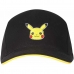 Hatt unisex Pokémon Pikachu Badge 58 cm Svart En størrelse