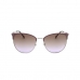 Damensonnenbrille Carolina Herrera Ch S Silberfarben Lila ø 58 mm