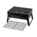 Havegrill Transportabel 35 x 27 x 20 cm Sort