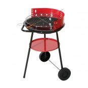 Barbecue pliable en métal noir 44.5x30.5x35cm