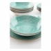 Set de Veselă Quid Montreal Turquoise Ceramică 18 Piese