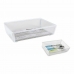 Organizator pentru tacâmuri Confortime Metal Alb (21,8 x 15,24 x 5,2 cm)