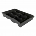 Organizator pentru tacâmuri Bella plus Negru 43,6 x 28,7 x 7,13 cm