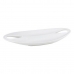 Tabuleiro Etrusca Duplo Porcelana Branco (36,5 x 18 x 4,5 cm)