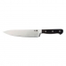 Chef's knife Quid Professional Inox Chef Black Černý Kov 20 cm (Pack 6x)