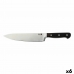 Chef's knife Quid Professional Inox Chef Black Černý Kov 20 cm (Pack 6x)