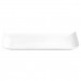 Prato Quid Chef Baguette Cerâmica Branco (25 x 12 cm) (Pack 6x)