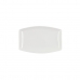 Serveringsfat Quid Gastro Kvadrat Keramikk Hvit (25,2 x 16 x 2 cm) (6 enheter)