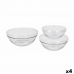 Set de Cuencos Duralex Lys Con Tapa 3 Piezas (4 Unidades)  