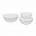 Set of bowls Duralex Lys With lid 3 Pieces (4 Units)  