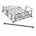 Servetthållare DKD Home Decor Geometrisk Svart Metall 18 x 18 x 7 cm