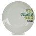 Plochá Mísa Organic Porcelán 24,4 x 2,6 x 24,4 cm (10 kusů)