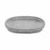 Flower Pot Dish Ibergarden 190060-2 Grey Cement With relief 28 x 4 x 23 cm (6 Units)