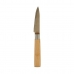 Skrellkniv Sølv Brun Rustfritt stål Bambus 22 x 19,5 x 2 cm (12 enheter)