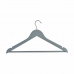 Set of Clothes Hangers Grey Wood (24 Units)