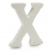 Lettera X Bianco polistirene 1 x 15 x 13,5 cm (12 Unità)