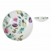 Diep bord La Mediterránea Sakura Melamine Helderheid 21 x 5,3 cm (24 Stuks)