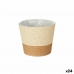 Planter Ibergarden WY21-71 Brown Rope Plastic 19,5 x 17,5 x 19,5 cm 19,5 x 16,5 x 19,5 cm (24 Units)