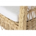 Poltrona DKD Home Decor Bianco Naturale 56 x 63 x 86 cm