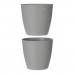 Vaso Stefanplast 3872129 Grigio Plastica 29 x 26,5 x 29 cm