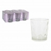 Set of glasses La Mediterránea 107331 4 Units (6 Pieces)