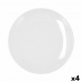 Piatto da pranzo Bidasoa Glacial Coupe Bianco Ceramica Ø 27 cm 27 cm (4 Unità) (Pack 4x)