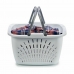 Multi-purpose basket Stefanplast Brown Plastic 18 L 39 x 21,5 x 39 cm With handles (30 Units)