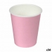 plade Algon Pap Engangsanvendelse Pink (36 Enheder)