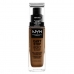 Cremet Make Up Foundation NYX Can't Stop Won't Stop Deep Sable (30 ml)