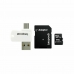 Mikro-SD Minnekort med Adapter GoodRam M1A4 All in One Svart 128 GB UHS-I