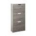 Scarpiera 5five Simply Smart Grigio chiaro Legno 115 x 60 x 24 cm