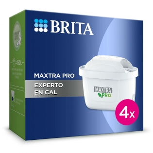 Filtro maxtra+ pack 4 unidades brita •, brita filtre maxtra plus 