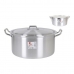 Kookpot met Deksel   Aluminium