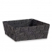 Cesta Trenzada Negro Tela 2,4 L 20 x 8 x 24 cm (24 Unidades)