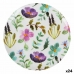 Flacher Teller La Mediterránea Sakura Melamine Glanz 25 x 1,5 cm (24 Stück)