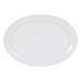 Recipiente de Cozinha Feuille Oval Porcelana Branco (28 x 20,5 cm)