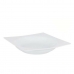 Assiette creuse Zen Porcelaine Blanc (20 x 20 x 3,5 cm)