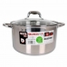 Casserole Quttin 139513 10 L Acier (2 Unités) (ø 28 x 16,5 cm)