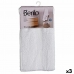 Toalla de baño Berilo 89679 Blanco 80 % algodón 20 % Poliéster 90 x 150 cm 90 x 0,5 x 150 cm (3 Unidades)