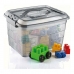 Opbergbak Confortime Tetris Grijs Plastic (14 L)