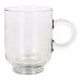 Set med 6 kaffekoppar Royal Leerdam Sentido Mug Transparent Glas 6 Delar (6 antal) (37 cl)